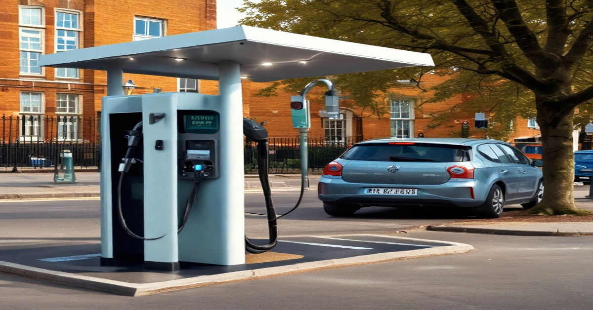 Learn how to use a public EV charging station in the UK.
