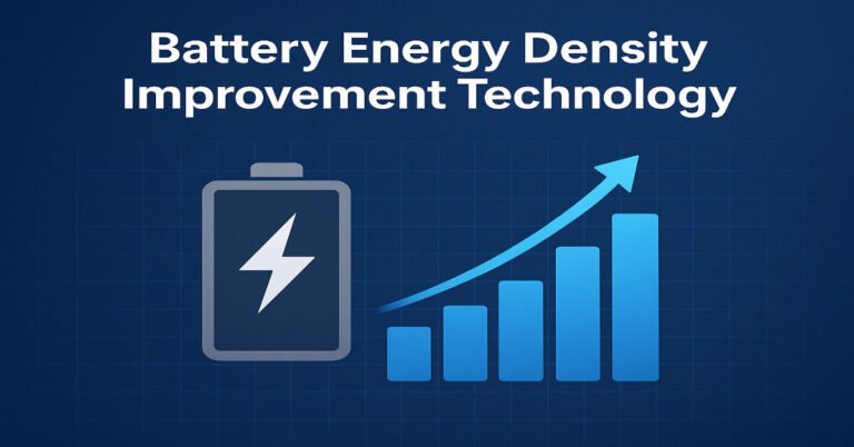 Battery Energy Density Improvement Technology