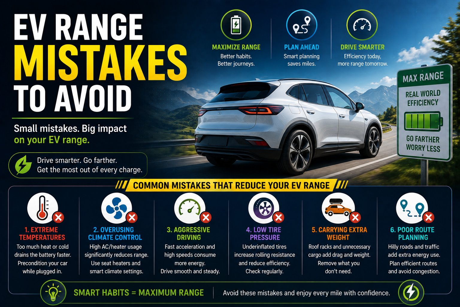 EV Range Mistakes to Avoid