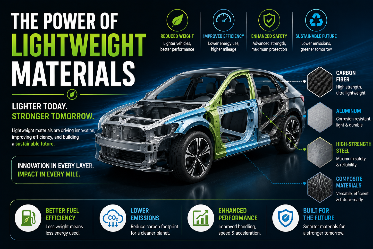 The Power of Lightweight Materials