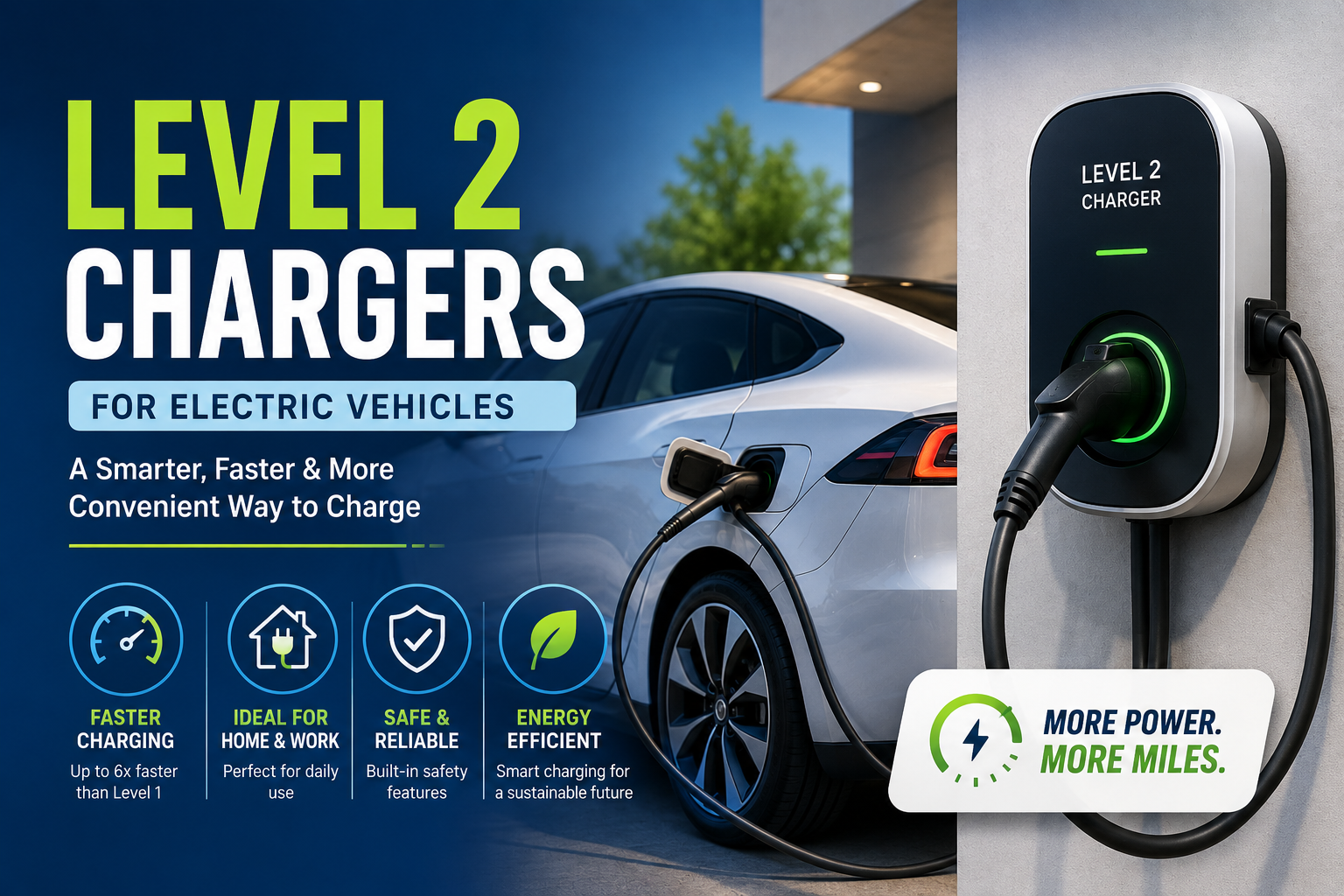 Level 2 Chargers for Electric Vehicles
