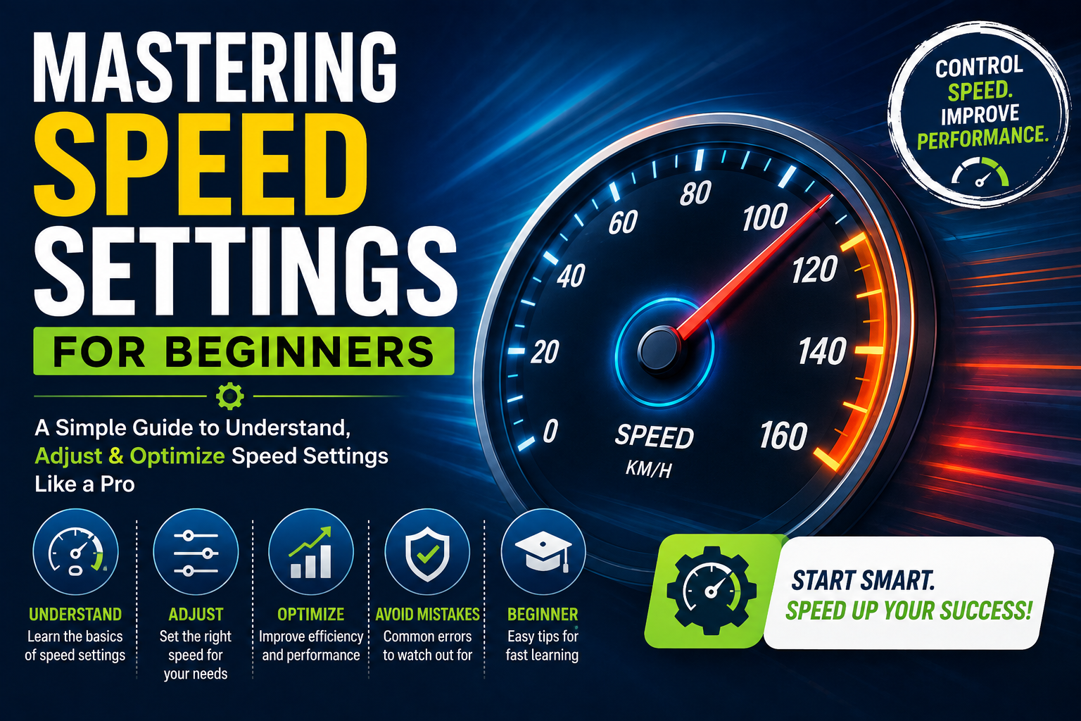 Mastering Speed Settings for Beginners